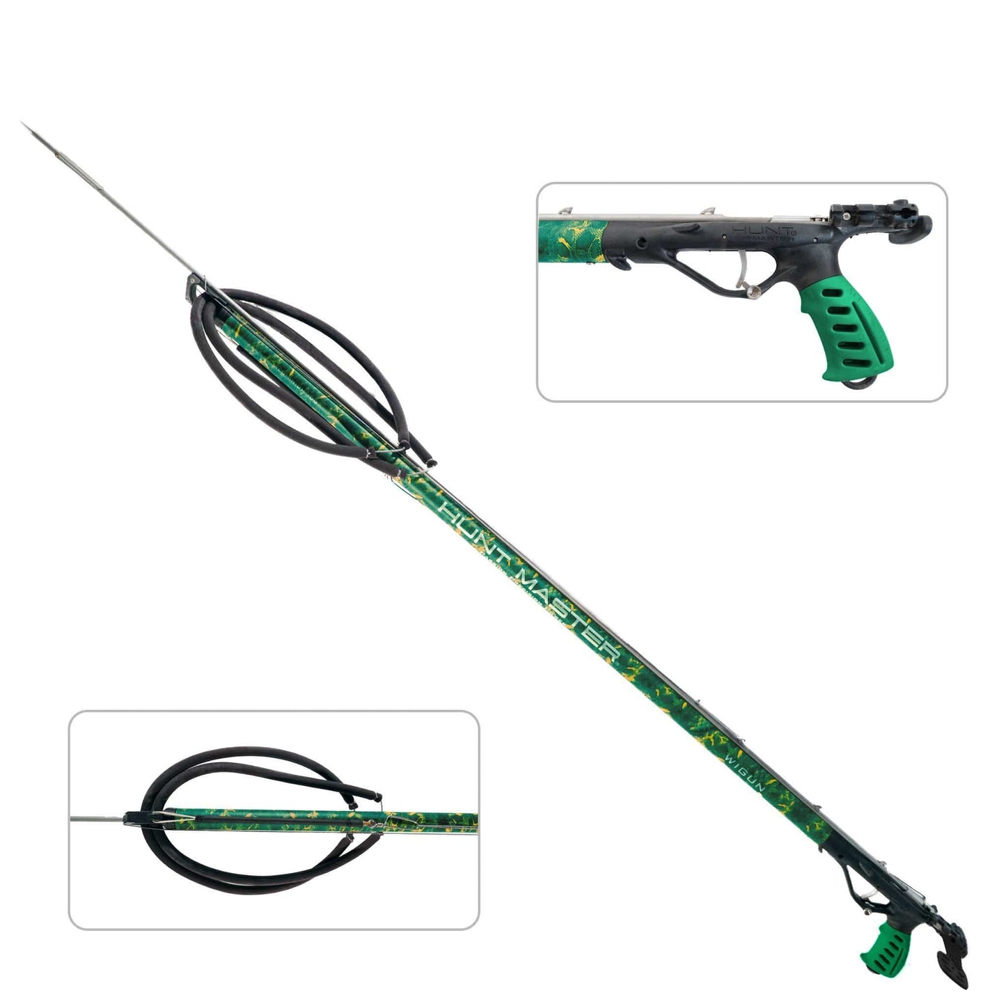 Hunt Master Wigun Aluminium Open Head Speargun - Camo Series - Infinity DiveHunt Master Wigun Aluminium Open Head Speargun - Camo SeriesHunt Master