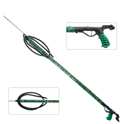 Hunt Master Wigun Aluminium Open Head Speargun - Camo Series - Infinity DiveHunt Master Wigun Aluminium Open Head Speargun - Camo SeriesHunt Master