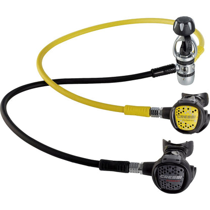 Cressi AC2 Compact regulator and octopus system

