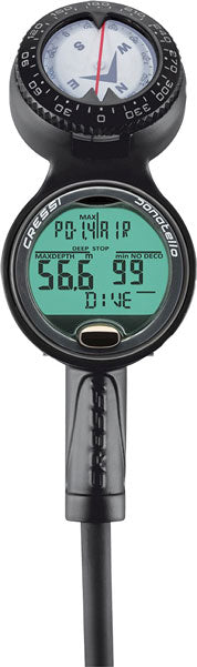 Cressi scuba diving console computer with SPG
