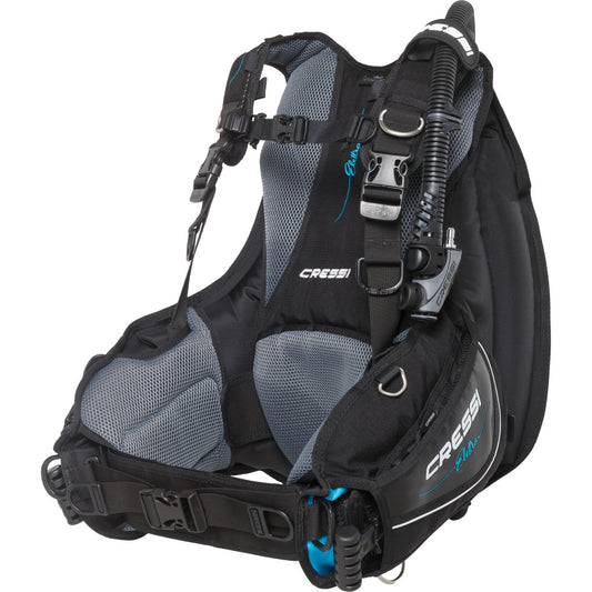 Cressi Elettra lightweight travel BCD for scuba diving
