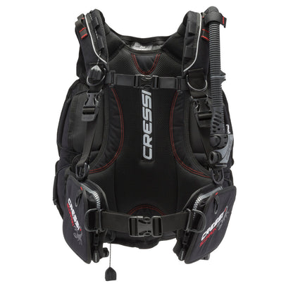 Back view of Cressi Scorpion BCD
