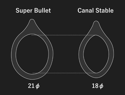 GULL Super Bullet Mini snorkel airflow comparison 21mm vs 18mm freediving snorkel