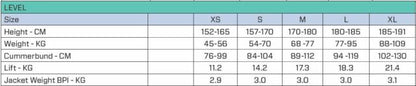 infinity-dive-scubapro-level-bcd-sizing-guide
