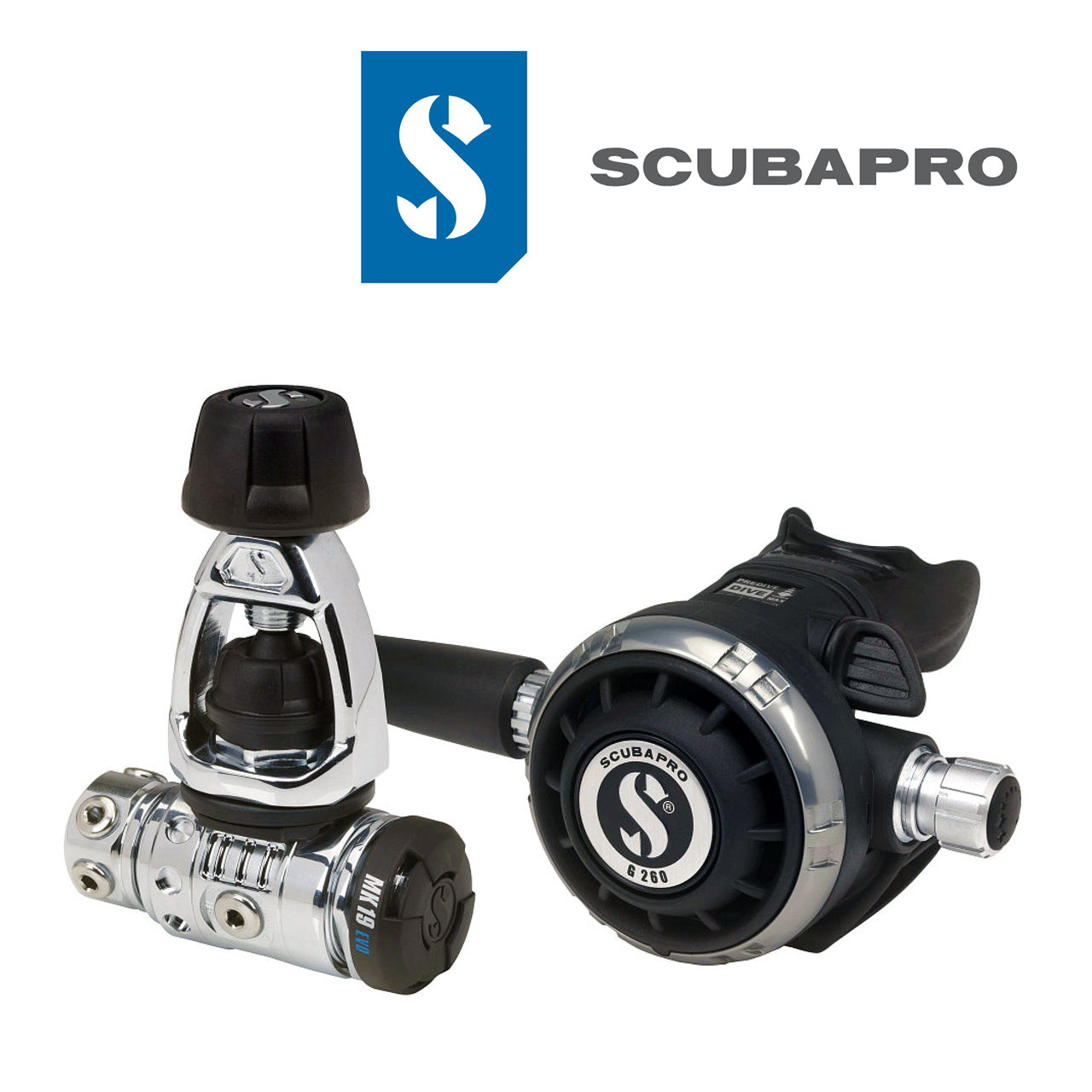 Scubapro MK19 EVO G260 regulator product display

