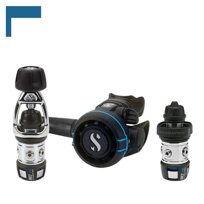 Scubapro MK2 EVO R105 regulator system isolated on white background
