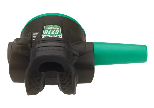 Rear profile of Scubapro S270 Nitrox second stage regulator
