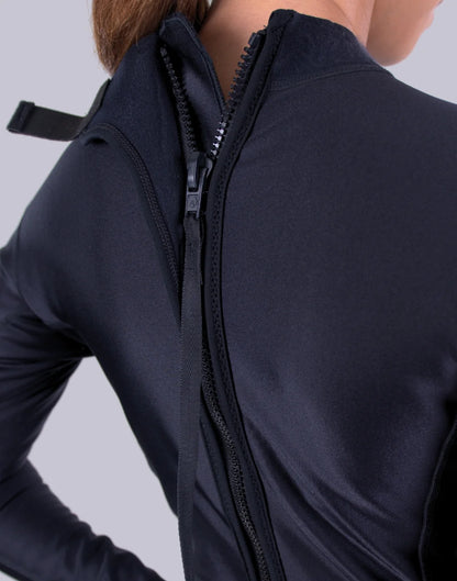 鲨鱼皮防寒长袖步入式 - 女式