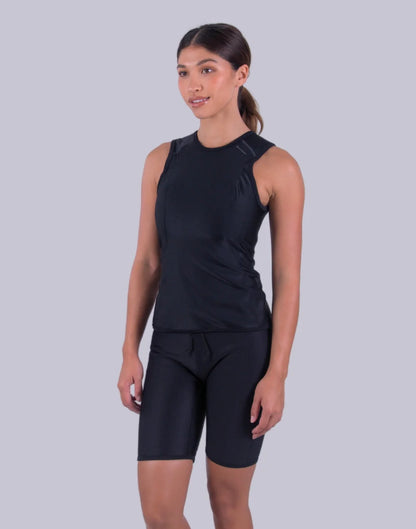 鲨鱼皮防寒无袖背心 - 女式