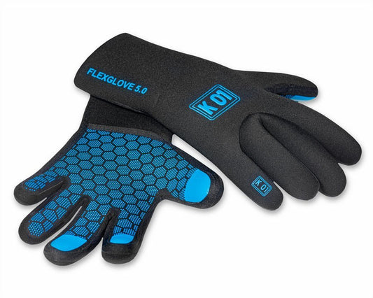 K01 Blue Flexglove Dive Gloves - Infinity DiveK01 Blue Flexglove Dive GlovesK01