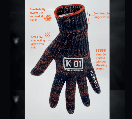 K01 Thermolite Dive Under Gloves - Infinity DiveK01 Thermolite Dive Under GlovesK01