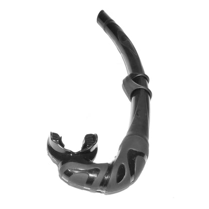 Hunt Master Oarfish Dive Snorkel - Black & Grey with Red Logo