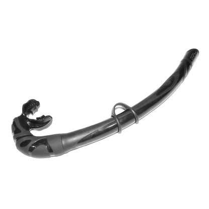 Hunt Master Oarfish Dive Snorkel - Black & Grey with Red Logo