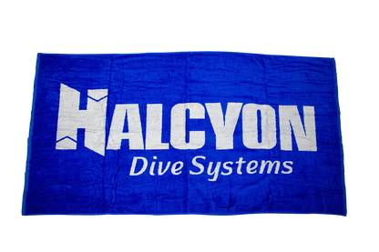 Halcyon 标志 100% 棉潜水毛巾