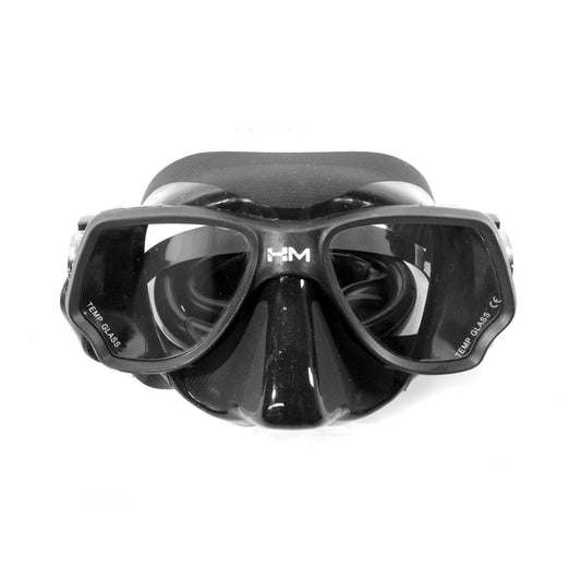 Hunt Master Low Volume Diving Mask - Magura with Black Container