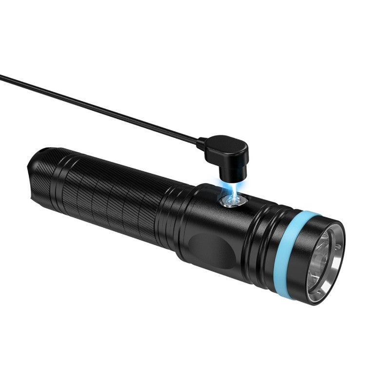 Skywoods D7 Dive Torch Magnetic Charge - 2600 Lumens