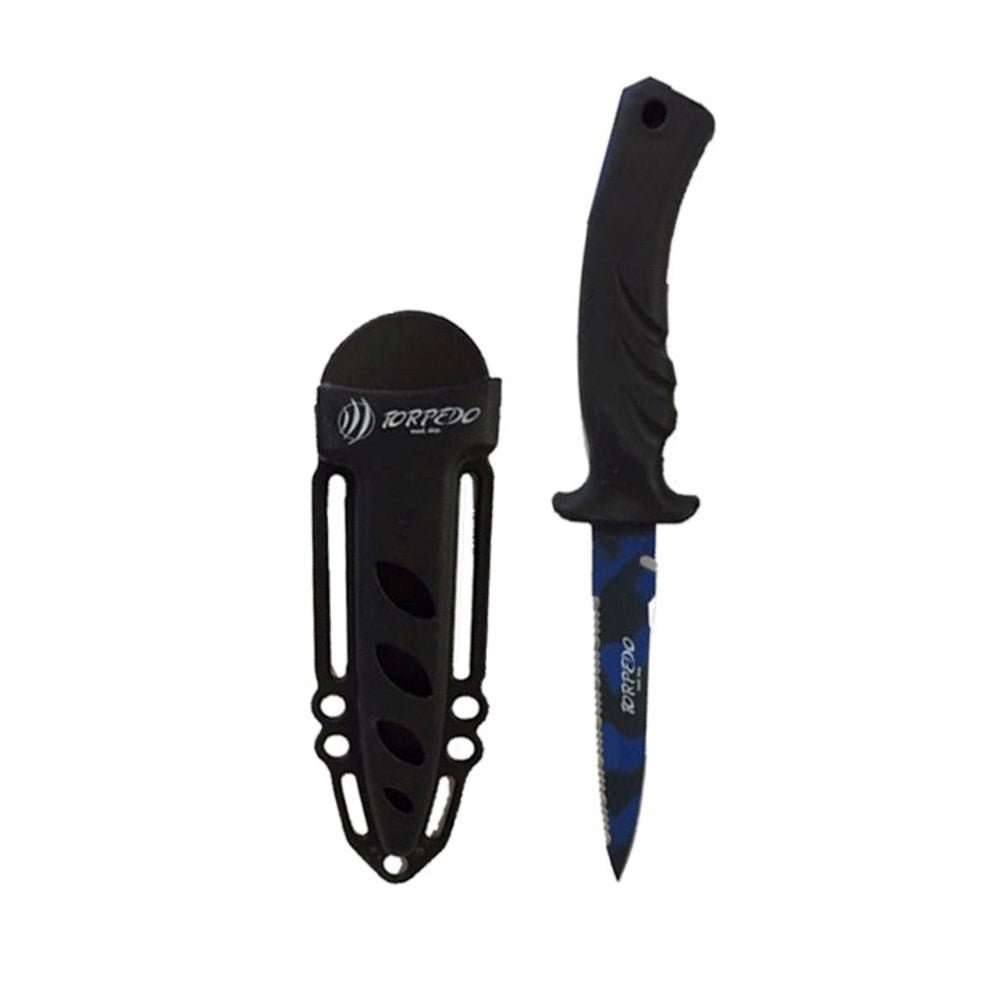 Mac Coltellerie Torpedo 11 Camo Dive Knife - Infinity DiveMac Coltellerie Torpedo 11 Camo Dive KnifeMac Coltellerie