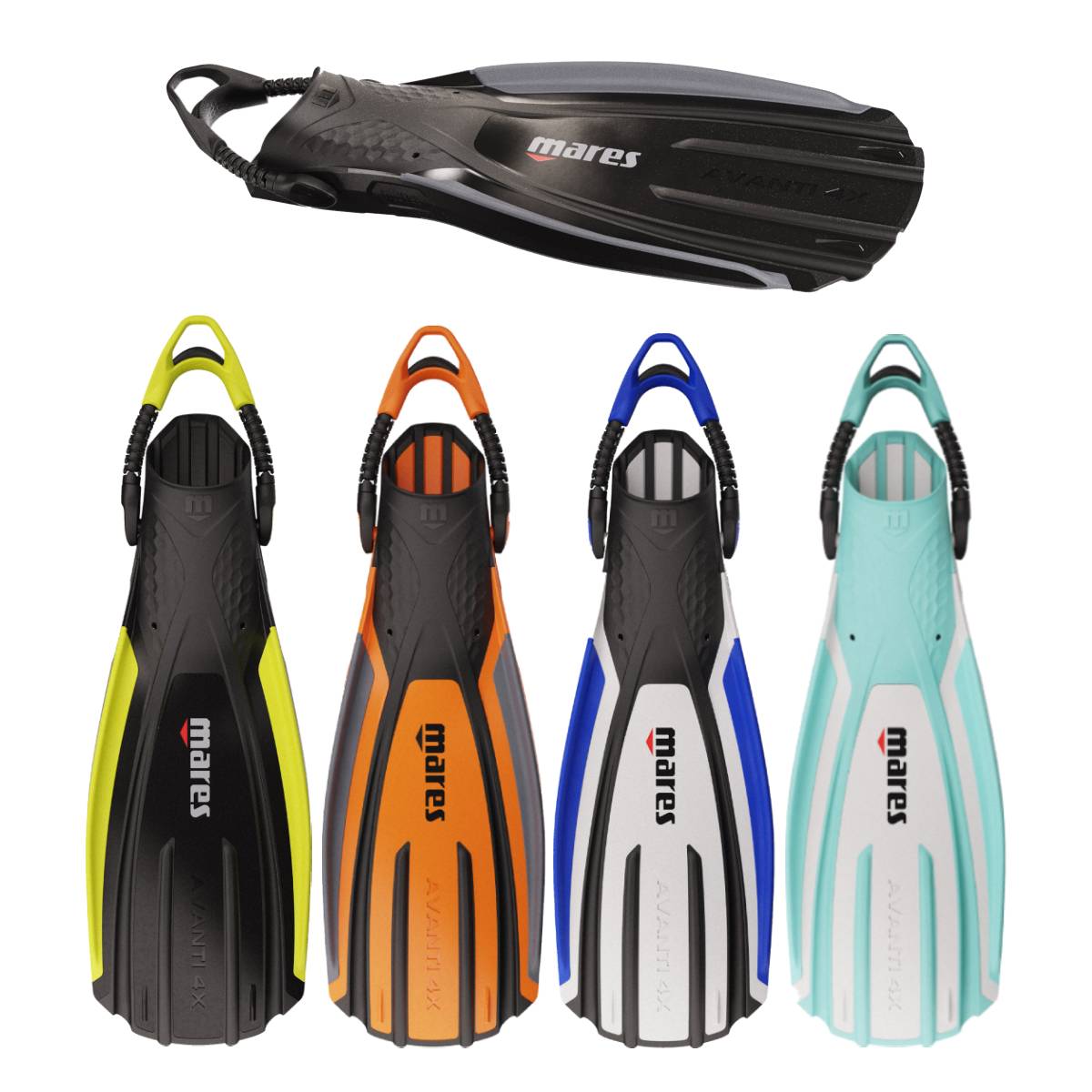 Mares Avanti Quattro 4X Dive Fins - Infinity DiveMares Avanti Quattro 4X Dive FinsMares