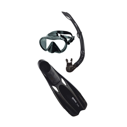 Mares Cobia Fluida Mask, Snorkel & Fins Snorkelling Set - Infinity DiveMares Cobia Fluida Mask, Snorkel & Fins Snorkelling SetMares