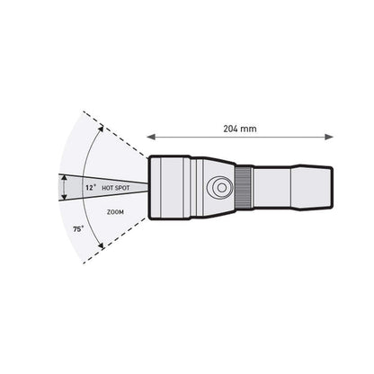 Mares EOS 15LRZ Aluminium Rechargeable Torch - 1580 Lumens - Infinity DiveMares EOS 15LRZ Aluminium Rechargeable Torch - 1580 LumensMares