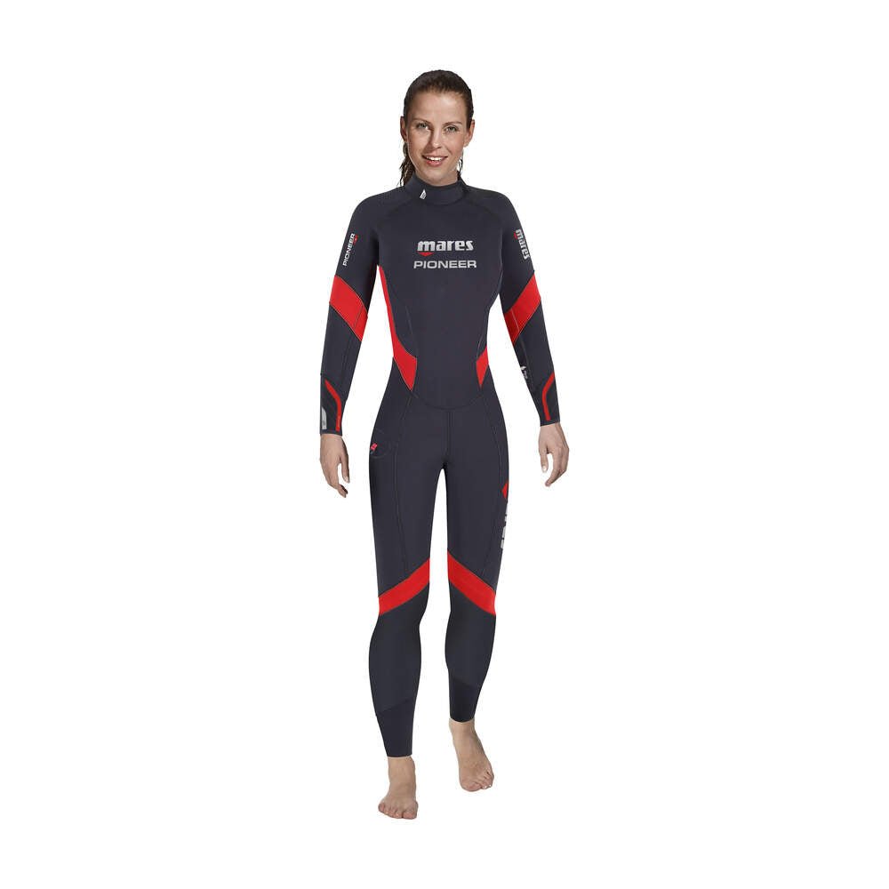 Mares Pioneer She Dives Wetsuit 5mm Monosuit with hood - Women - Infinity DiveMares Pioneer She Dives Wetsuit 5mm Monosuit with hood - WomenMares