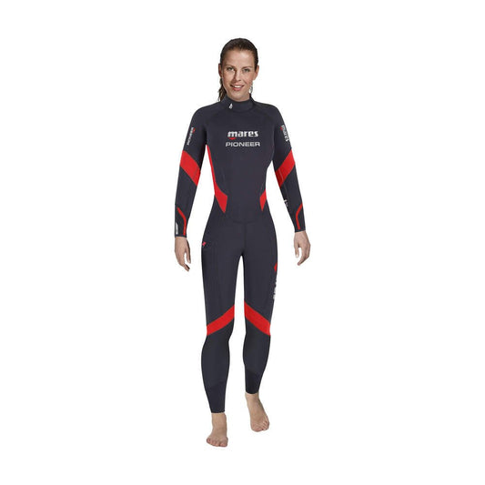 Mares Pioneer She Dives Wetsuit 5mm Monosuit with hood - Women - Infinity DiveMares Pioneer She Dives Wetsuit 5mm Monosuit with hood - WomenMares