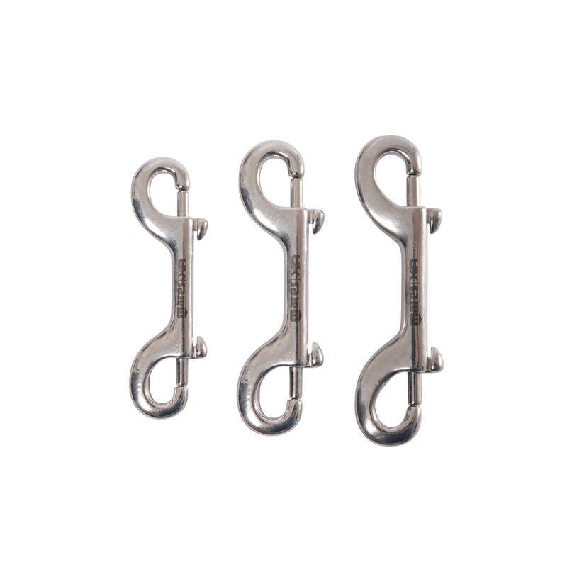 Mares XR Line Double Ender Bolt Snap - Stainless Steel - Infinity DiveMares XR Line Double Ender Bolt Snap - Stainless SteelMares
