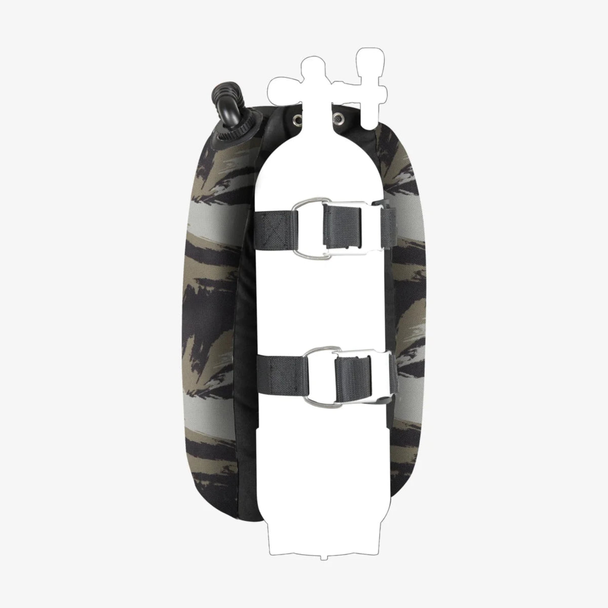 Mares XR Line Tactical Green Single Backmount Set - Infinity DiveMares XR Line Tactical Green Single Backmount SetMares