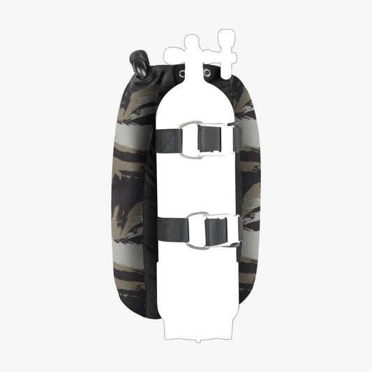 Mares XR Line Tactical Green Single Backmount Set - Infinity DiveMares XR Line Tactical Green Single Backmount SetMares
