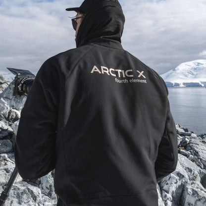 Fourth Element Arctic X One Piece thermal drysuit undergarment with full-length front zip and ergonomic fit