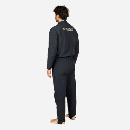 Fourth Element Arctic X One Piece thermal drysuit undergarment with full-length front zip and ergonomic fit