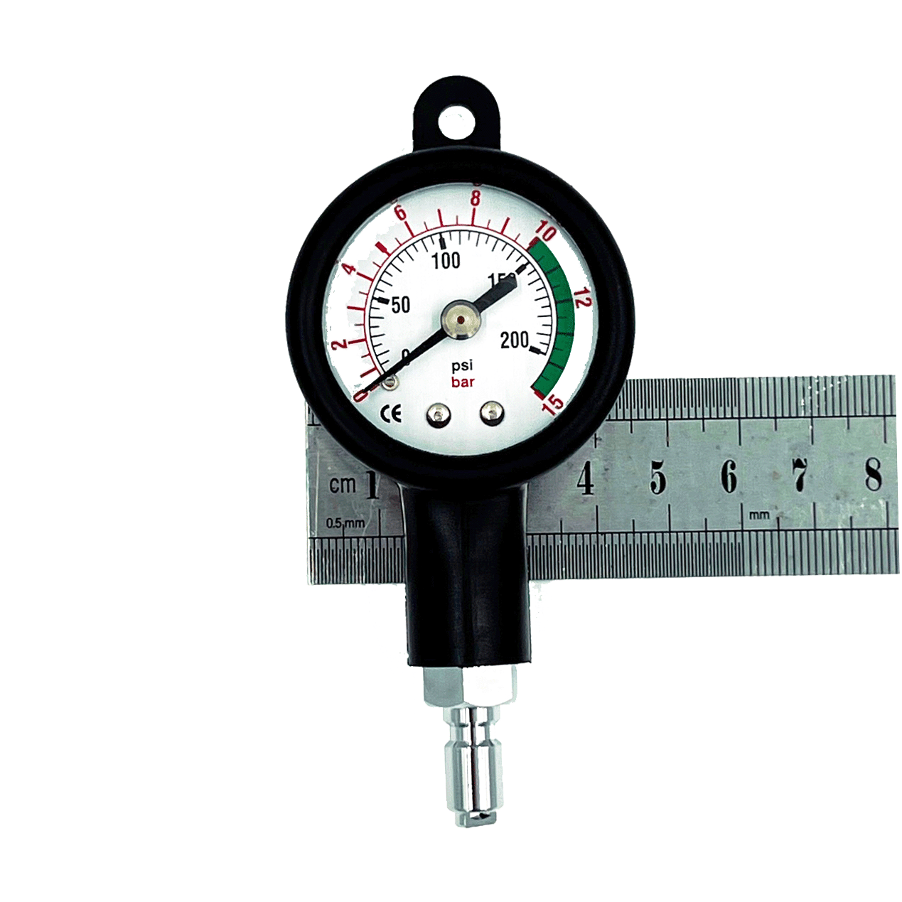 Mini Scuba Intermediate Pressure Gauge – Accurate Regulator IP Testing Tool - Infinity DiveMini Scuba Intermediate Pressure Gauge – Accurate Regulator IP Testing ToolScuba Discount Supplies