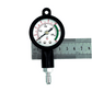 Mini scuba intermediate pressure gauge for BCD hose connection and regulator testing