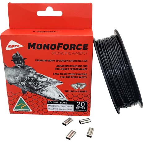 Ocean Hunter Monoforce Monofilament - 10m to 100m - Infinity DiveOcean Hunter Monoforce Monofilament - 10m to 100mOcean Hunter