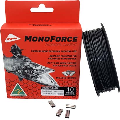 Ocean Hunter Monoforce Monofilament - 10m to 100m - Infinity DiveOcean Hunter Monoforce Monofilament - 10m to 100mOcean Hunter