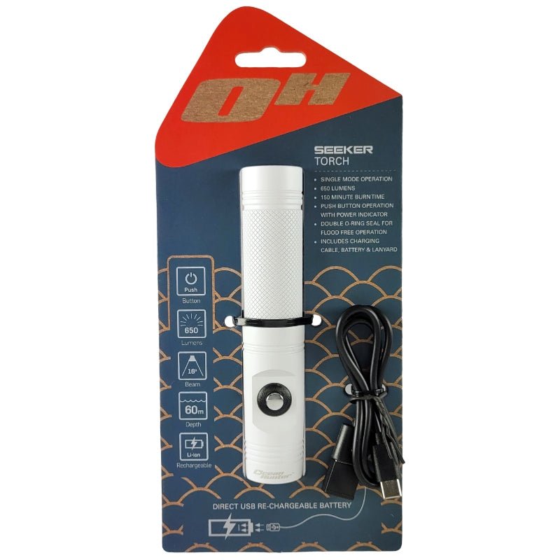 Ocean Hunter Seeker Dive Torch - 650 Lumens - Infinity DiveOcean Hunter Seeker Dive Torch - 650 LumensOcean Hunter