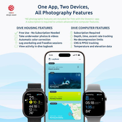 Oceanic+ Iphone Waterproof Underwater Case - Infinity DiveOceanic+ Iphone Waterproof Underwater CaseOceanic