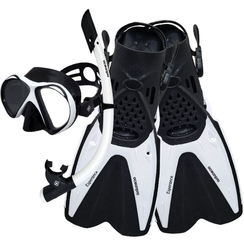 Oceanpro Esperance Mask + Snorkel + Fins Set - Infinity DiveOceanpro Esperance Mask + Snorkel + Fins SetOceanpro