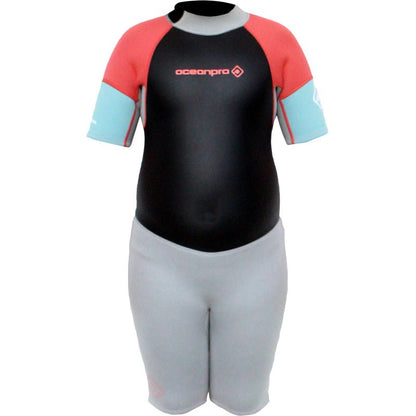 Oceanpro Nippa Girl Shorty Wetsuit 3mm - Junior - Infinity DiveOceanpro Nippa Girl Shorty Wetsuit 3mm - JuniorOceanpro