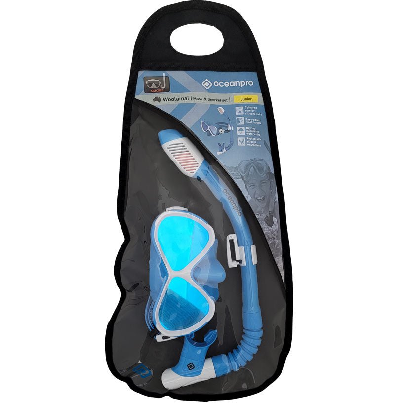 Oceanpro Woolamai Mask + Snorkel Set - Junior - Infinity DiveOceanpro Woolamai Mask + Snorkel Set - JuniorOceanpro