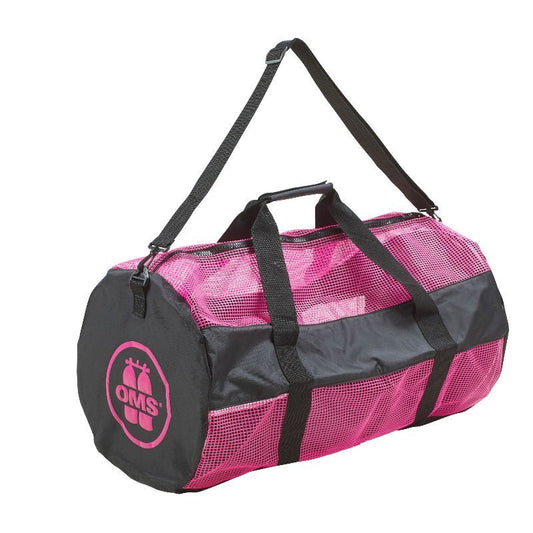 OMS Pink Mesh Bag with Shoulder Strap - Infinity DiveOMS Pink Mesh Bag with Shoulder StrapOMS