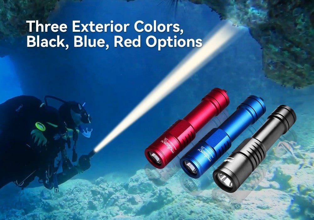 OrcaTorch D520 Underwater Dive Torch - 1000 Lumens - Infinity DiveOrcaTorch D520 Underwater Dive Torch - 1000 LumensOrcatorch