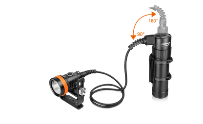 OrcaTorch D630 V2.0 Canister Dive Light / Torch 4000 Lumens - Infinity DiveOrcaTorch D630 V2.0 Canister Dive Light / Torch 4000 LumensOrcatorch