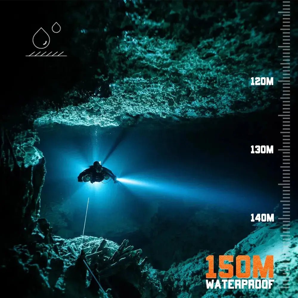 OrcaTorch D630 V2.0 Canister Dive Light / Torch 4000 Lumens - Infinity DiveOrcaTorch D630 V2.0 Canister Dive Light / Torch 4000 LumensOrcatorch