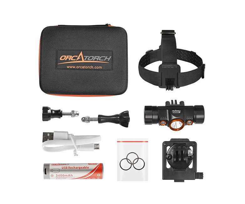 Orcatorch Mazu TD01 Underwater Head Light - Infinity DiveOrcatorch Mazu TD01 Underwater Head LightOrcatorch
