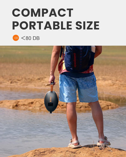 Outdoor Master 20PSI High Pressure Paddle Board Pump Electric Dolphin II - Quick Portable SUP Air Pump - Infinity DiveOutdoor Master 20PSI High Pressure Paddle Board Pump Electric Dolphin II - Quick Portable SUP Air PumpOutdoor Master