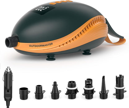 Outdoor Master 20PSI High Pressure Paddle Board Pump Electric Dolphin II - Quick Portable SUP Air Pump - Infinity DiveOutdoor Master 20PSI High Pressure Paddle Board Pump Electric Dolphin II - Quick Portable SUP Air PumpOutdoor Master
