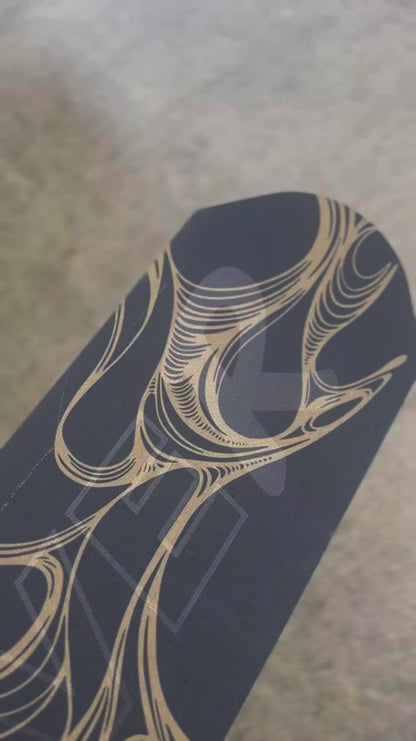 DiveR - It's Gold by Karin Studer Free Diving Fin Blades