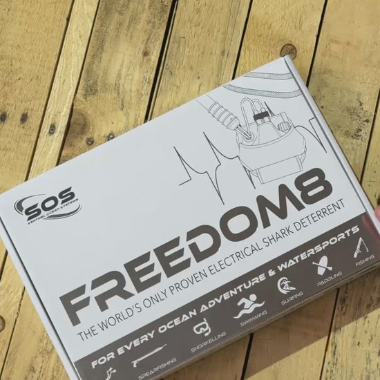 SOS Freedom8 Shark Deterrent | Electronic Shark Deterrent Device | Infinity Dive
