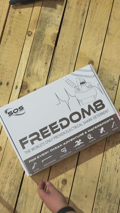 SOS Freedom8 Shark Deterrent | Electronic Shark Deterrent Device | Infinity Dive